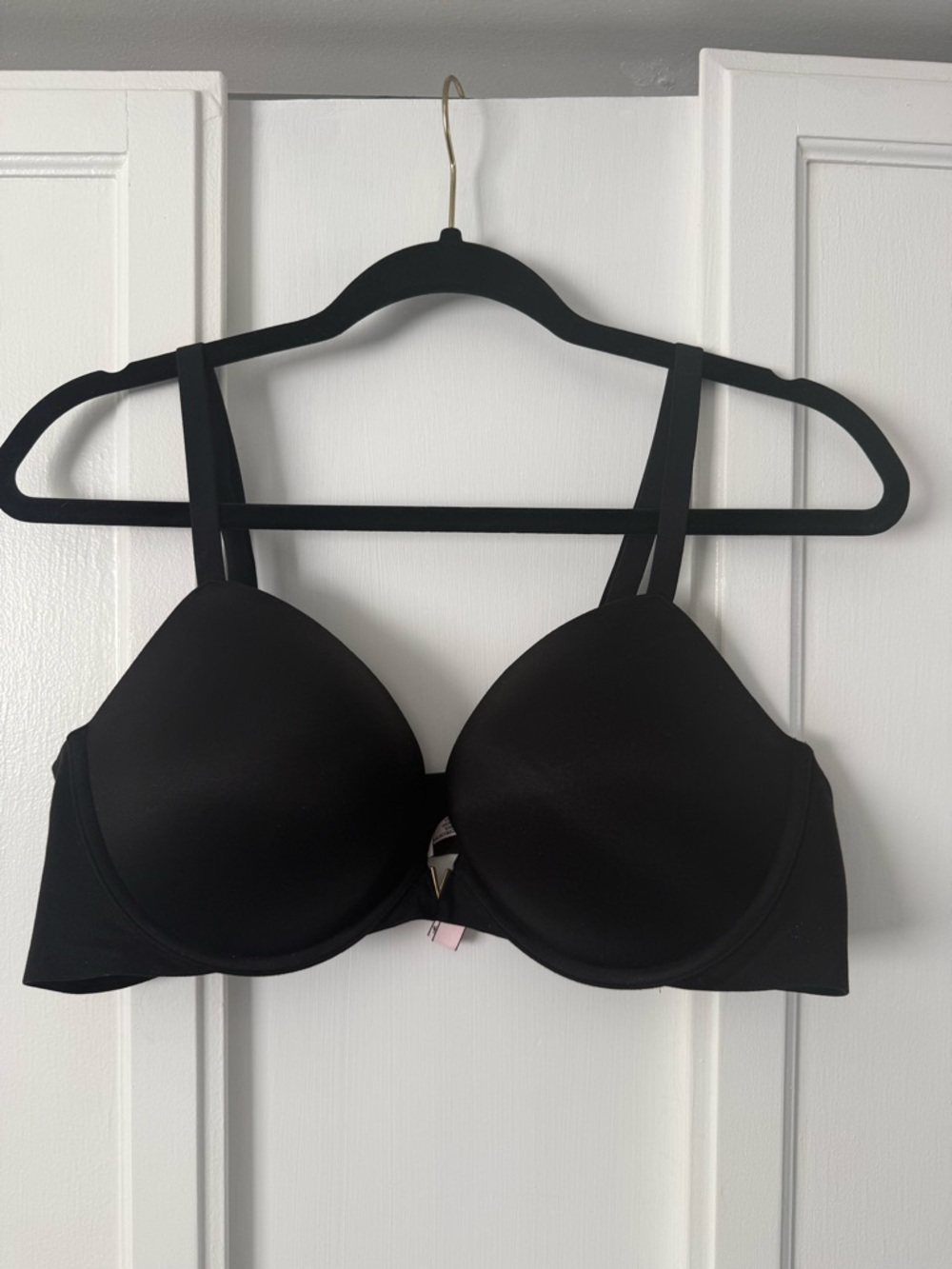 PINK Victoria's Secret Black Smooth T-Shirt Bra